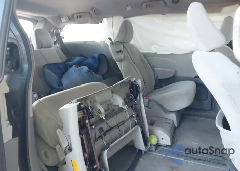 2014 Toyota Sienna Le V6 8 Passenger from USA, damaged, VIN 5TDKK3DC4ES507691